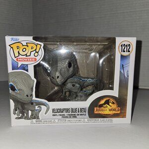 Pop! Movies - Jurassic World Dominion - Velociraptors (Blue & Beta) #1212